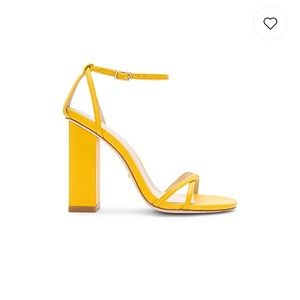 Raye Hatty yellow heel- purchased from Revolve